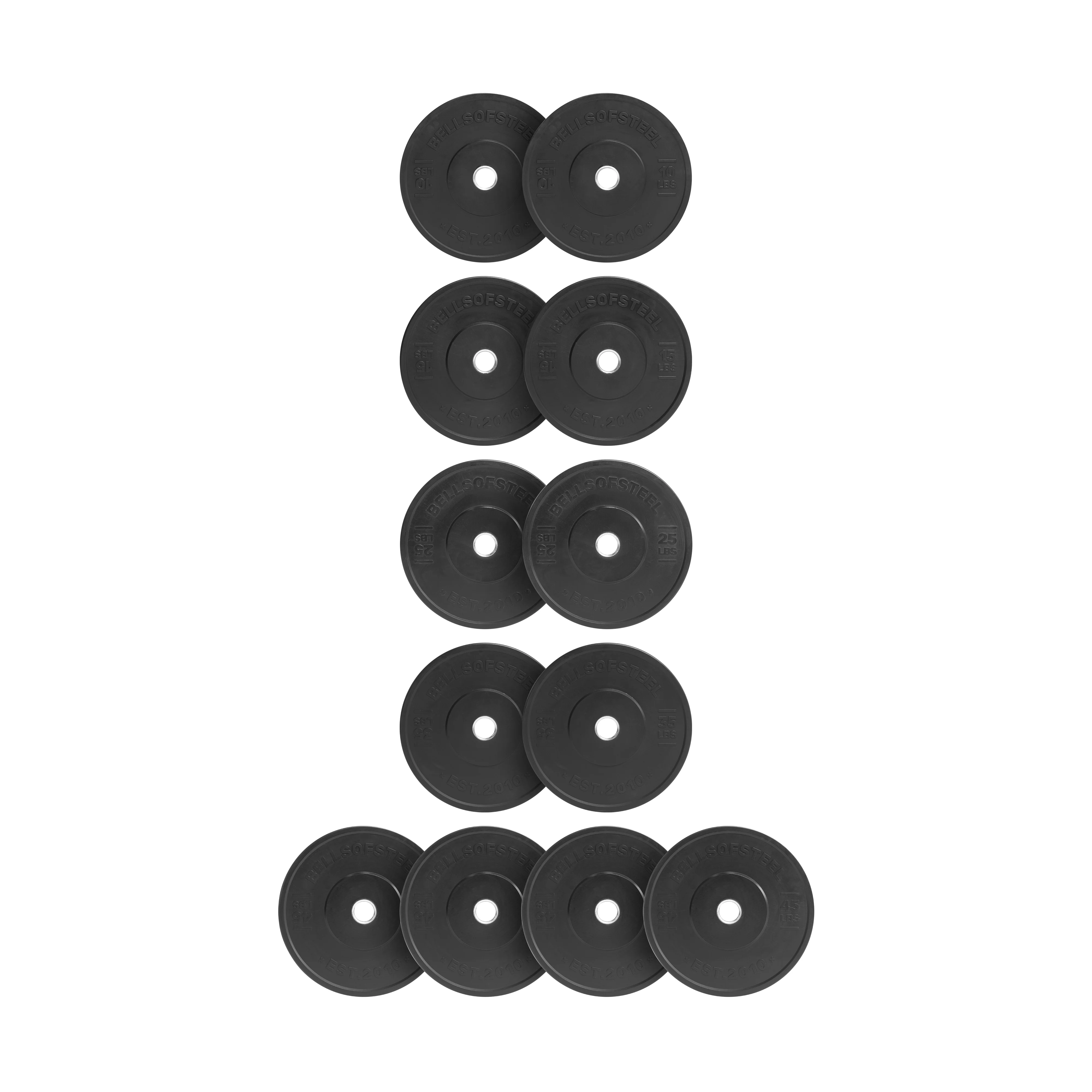 All-Black Bumper Plate Sets - Image 10