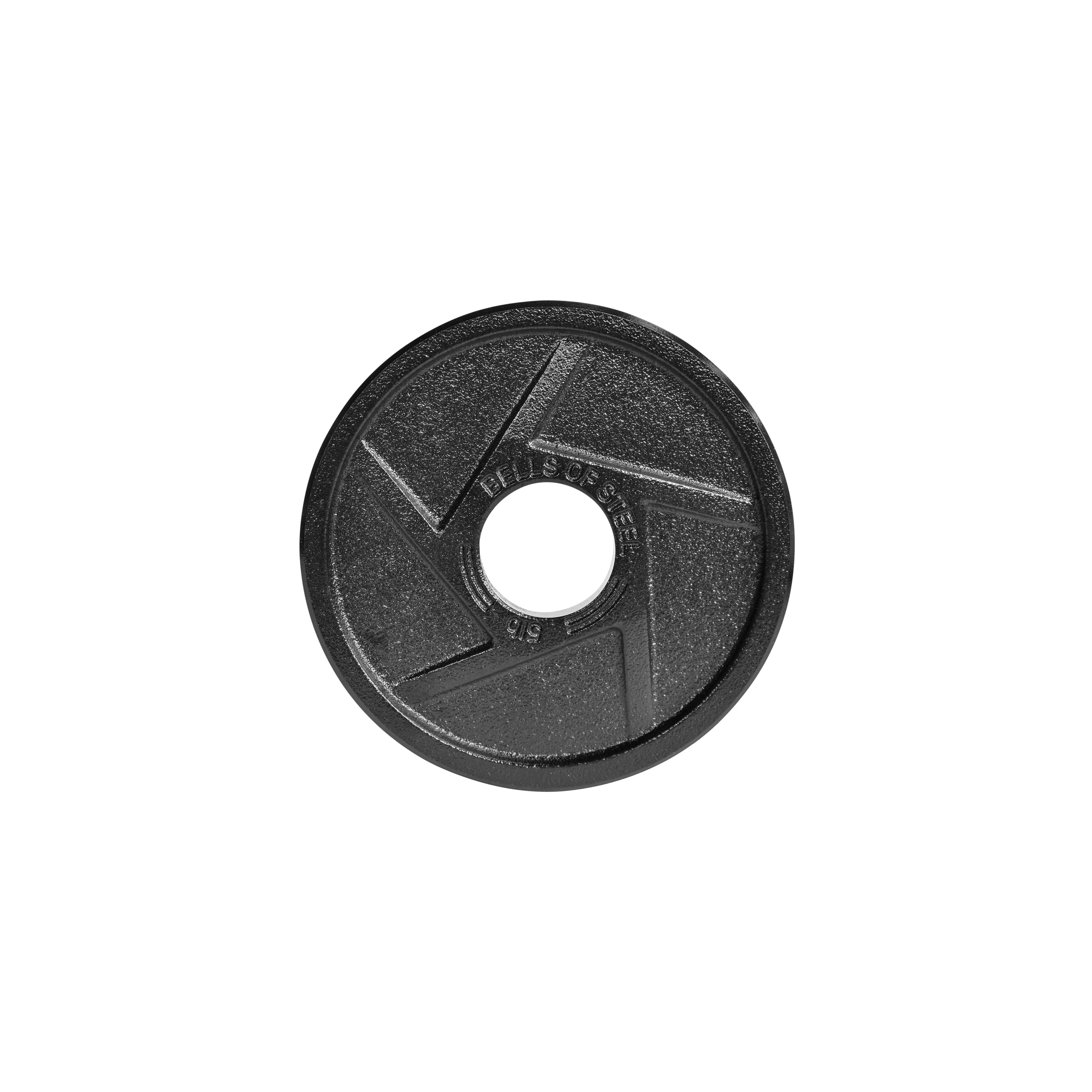 Black Mighty Grip Olympic Weight Plates - Image 13