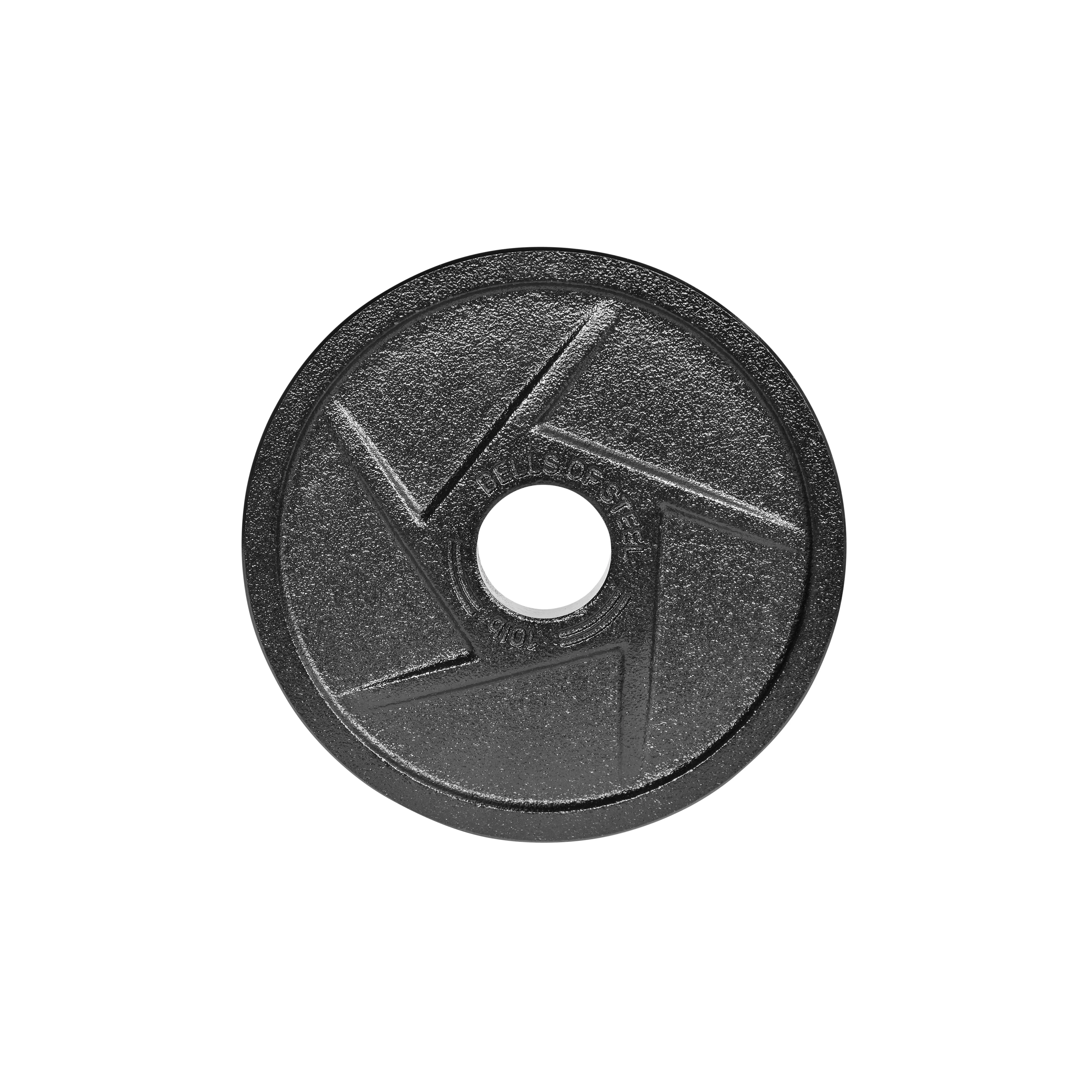 Black Mighty Grip Olympic Weight Plates - Image 14