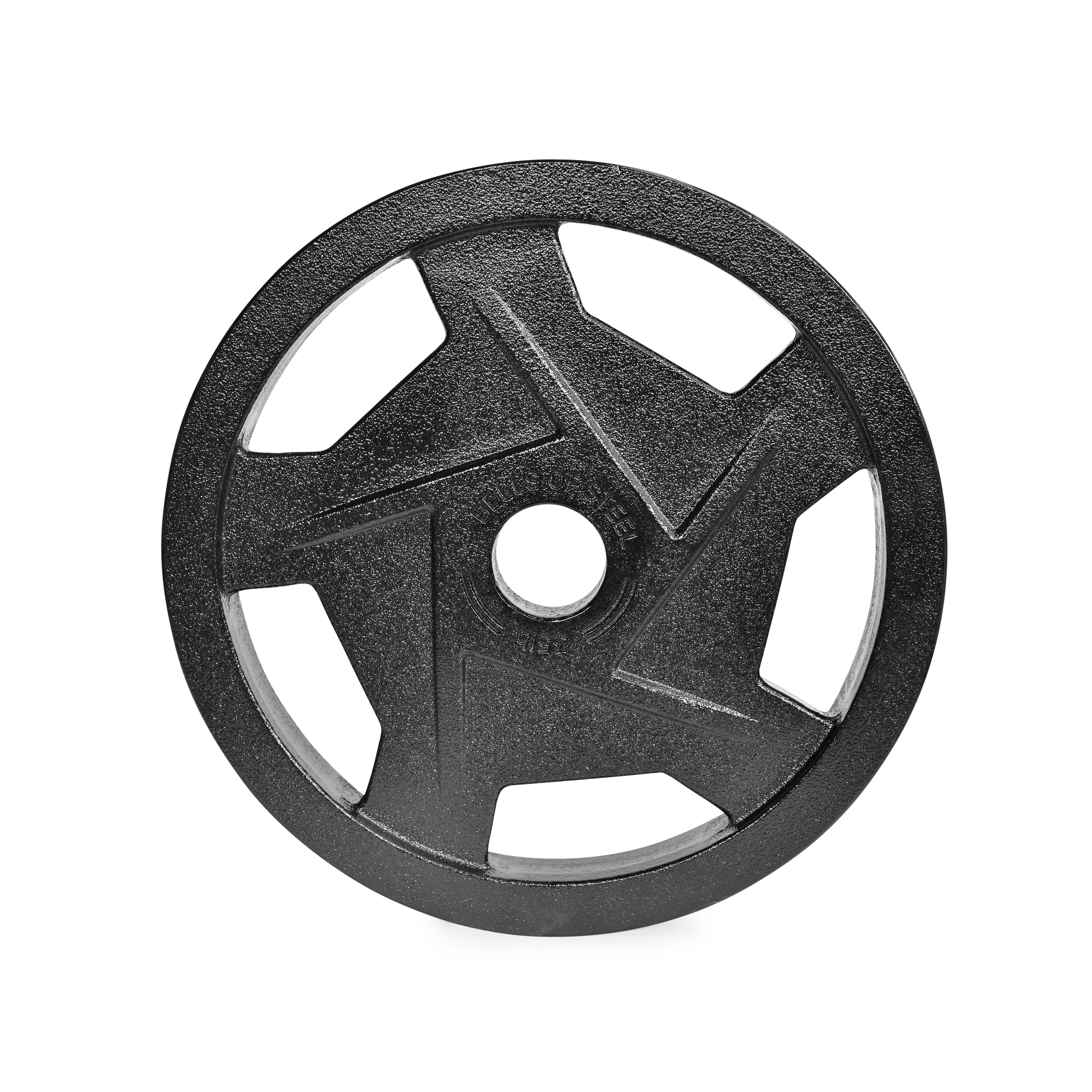 Black Mighty Grip Olympic Weight Plates - Image 17