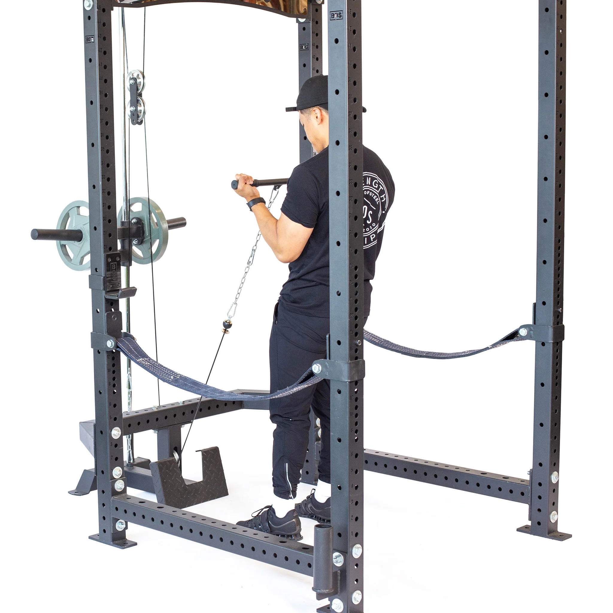 Lat Pulldown & Low Row Rack Attachment - Hydra & Manticore - Image 7