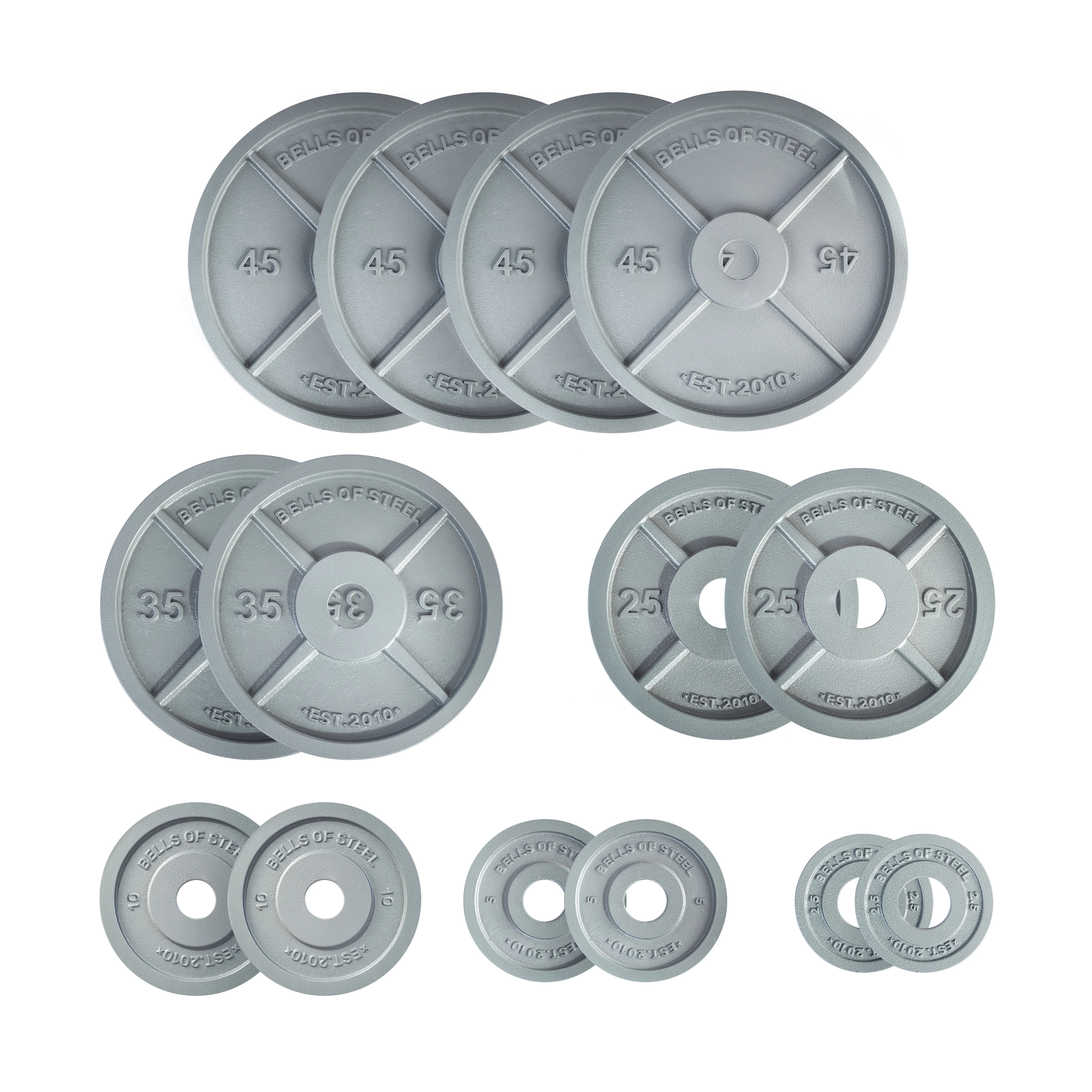 Machined Iron Olympic Weight Plate Sets - Image 7