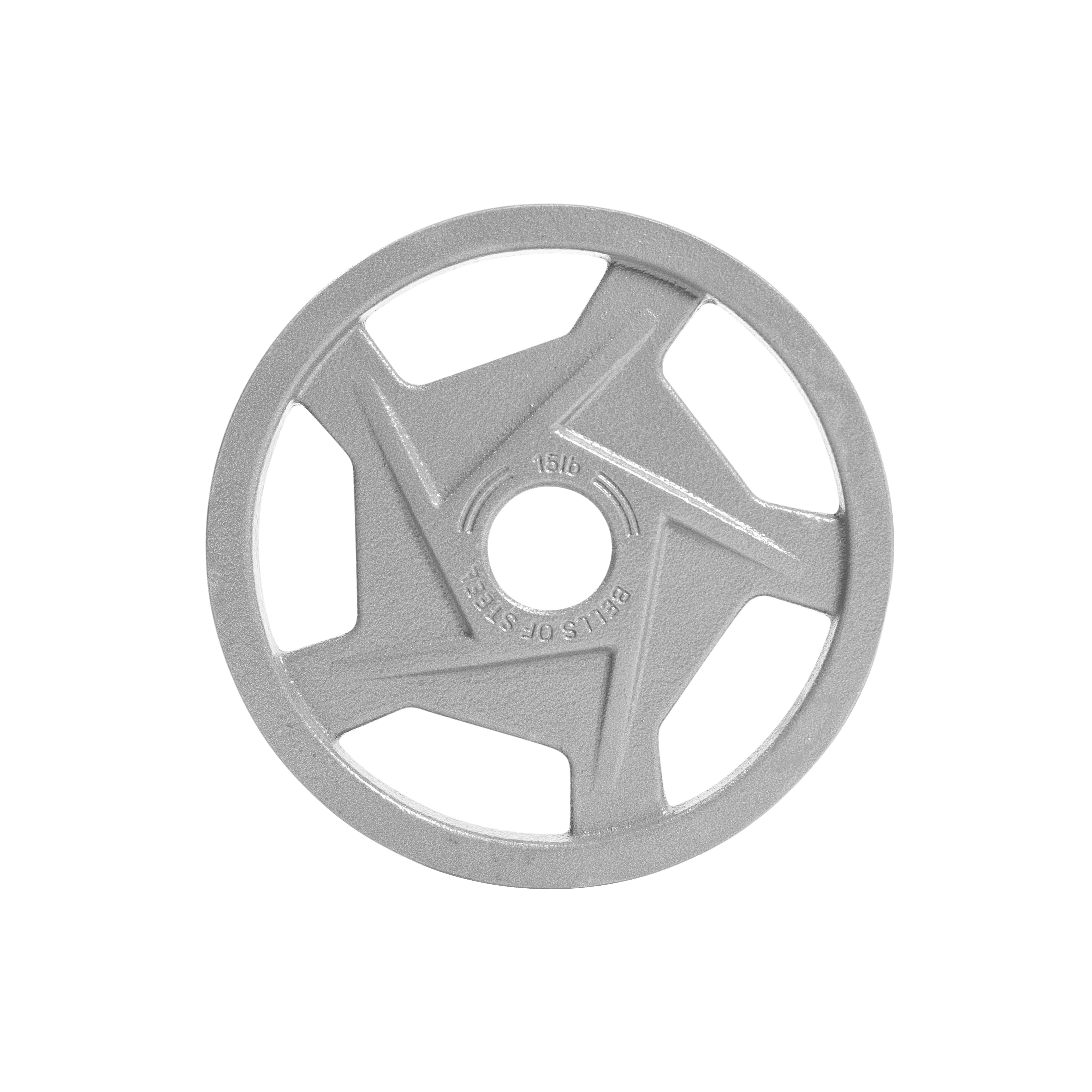 Gray Mighty Grip Olympic Weight Plates - Image 14