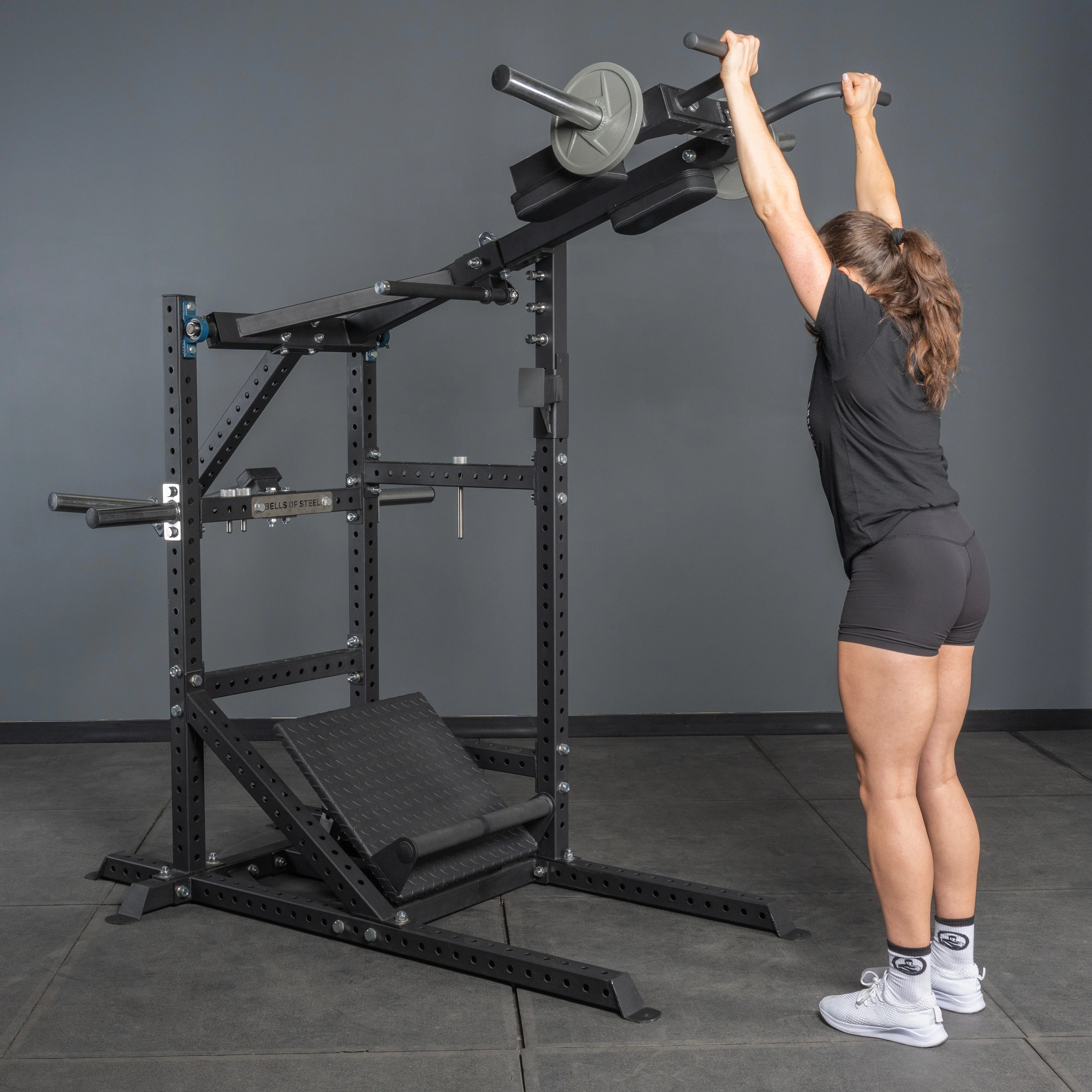 Pandemonium Squat – 3-in-1 Pendulum Squat / Calf Press / Viking Press Machine - Image 3