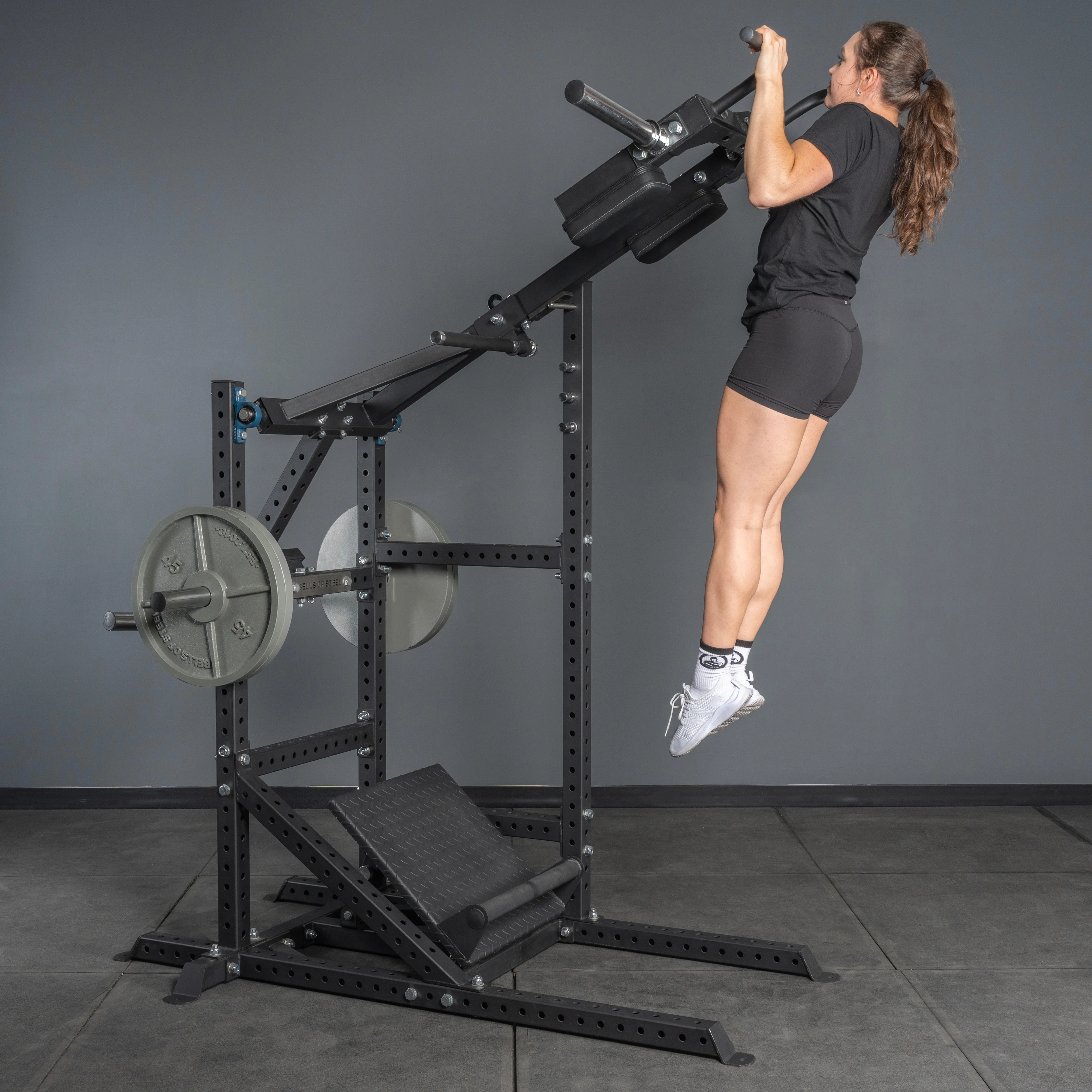 Pandemonium Squat – 3-in-1 Pendulum Squat / Calf Press / Viking Press Machine - Image 4
