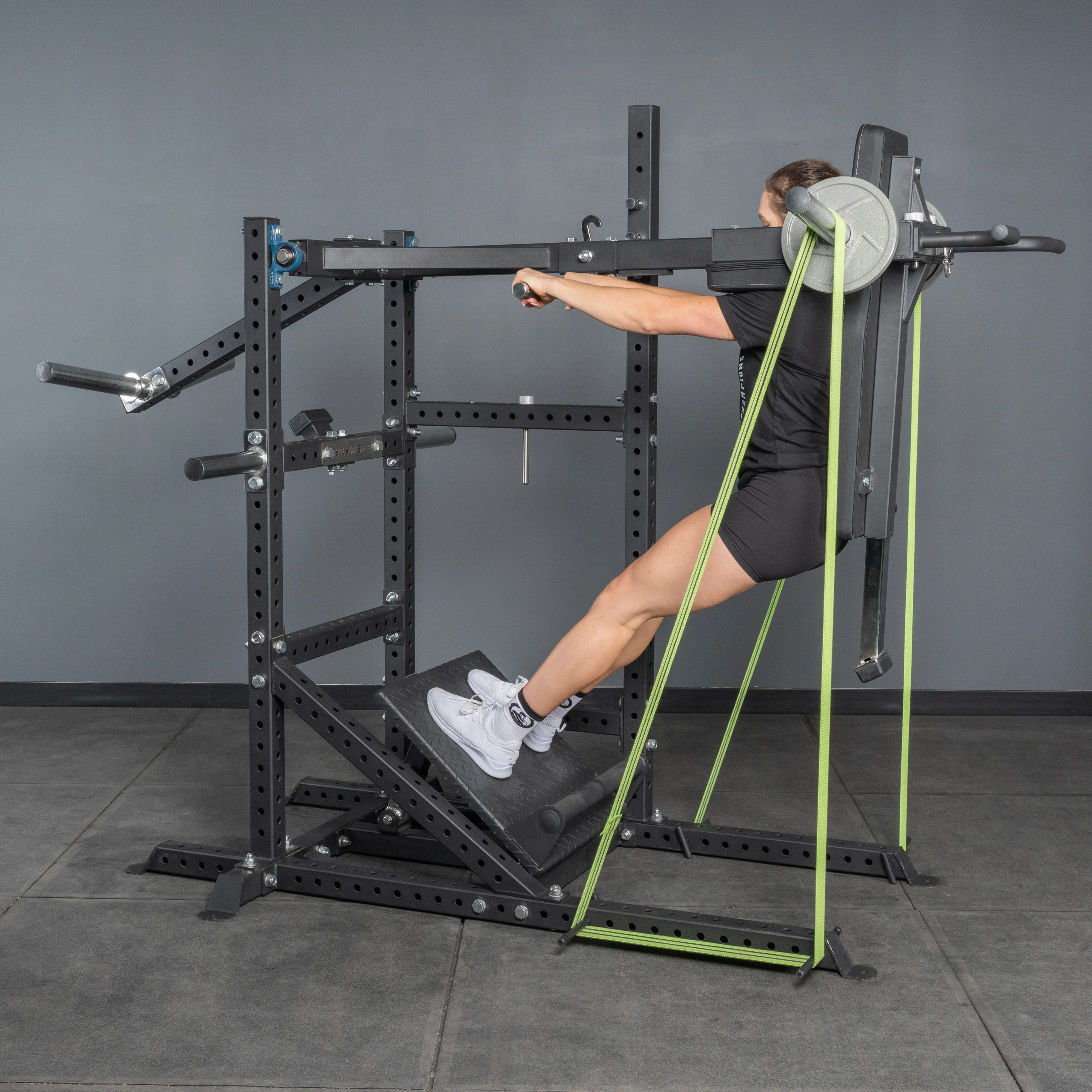 Pandemonium Squat – 3-in-1 Pendulum Squat / Calf Press / Viking Press Machine - Image 7