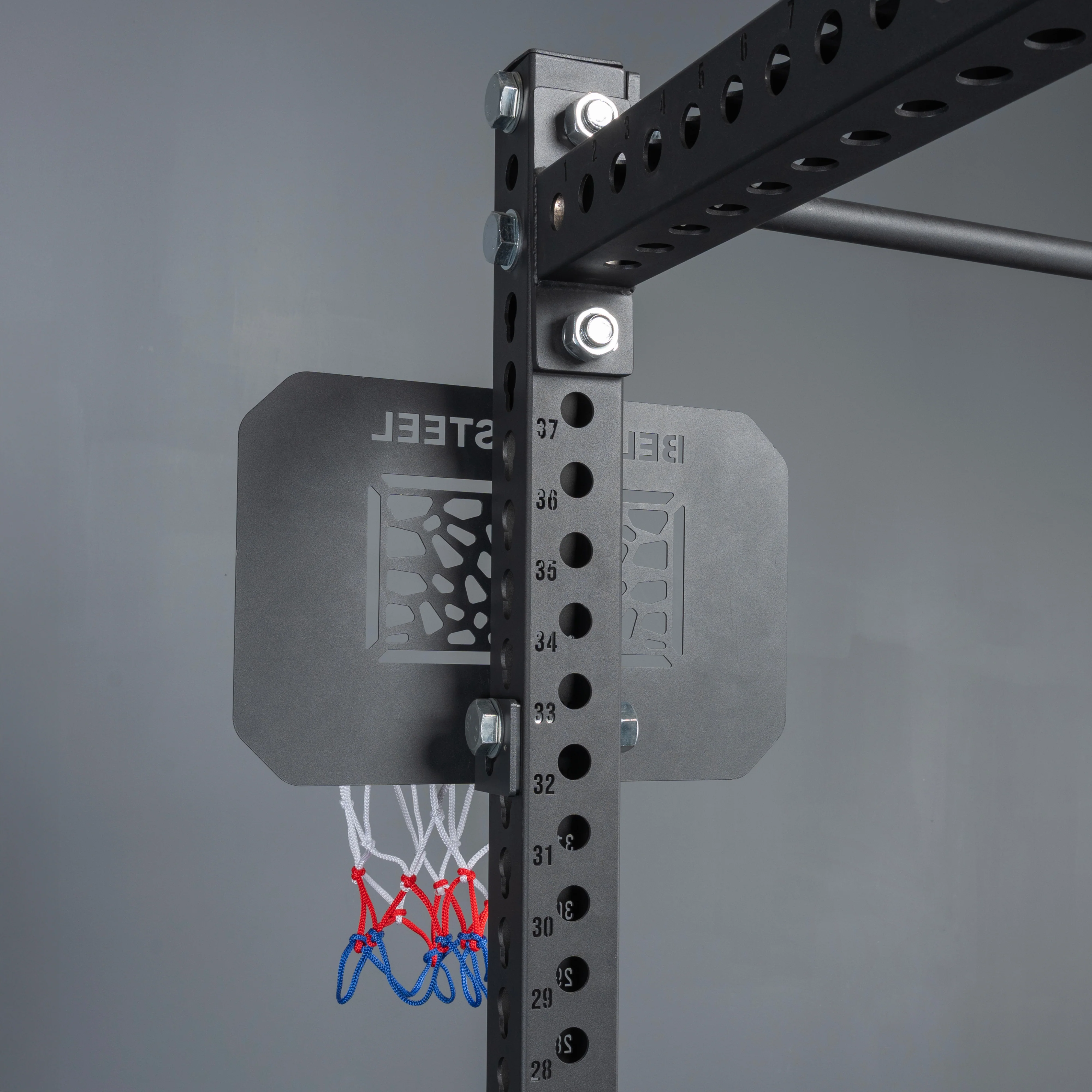 Rack Attached Basketball Hoop w/ Ball - Image 5