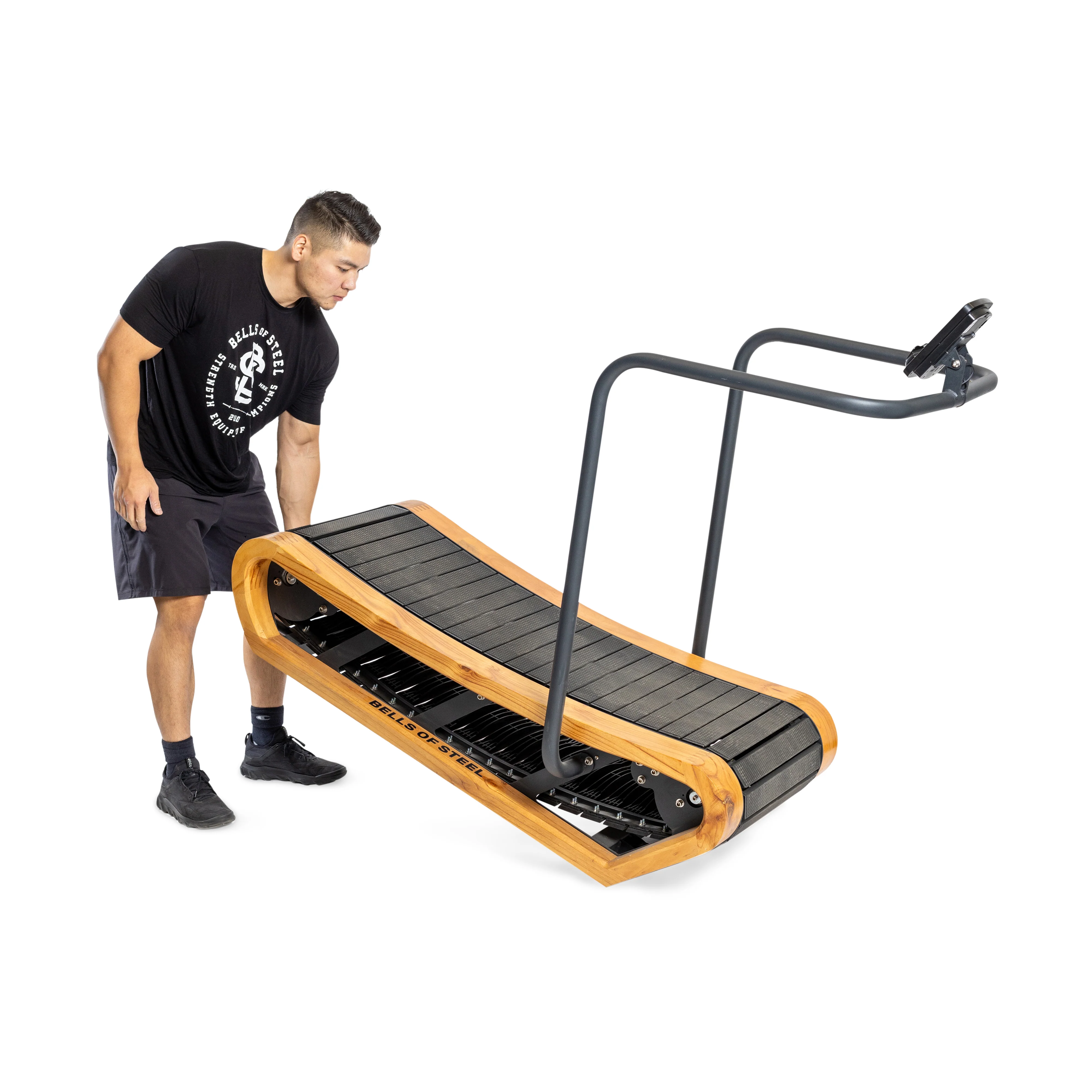 Wooden Residential Manual Treadmill - Image 4