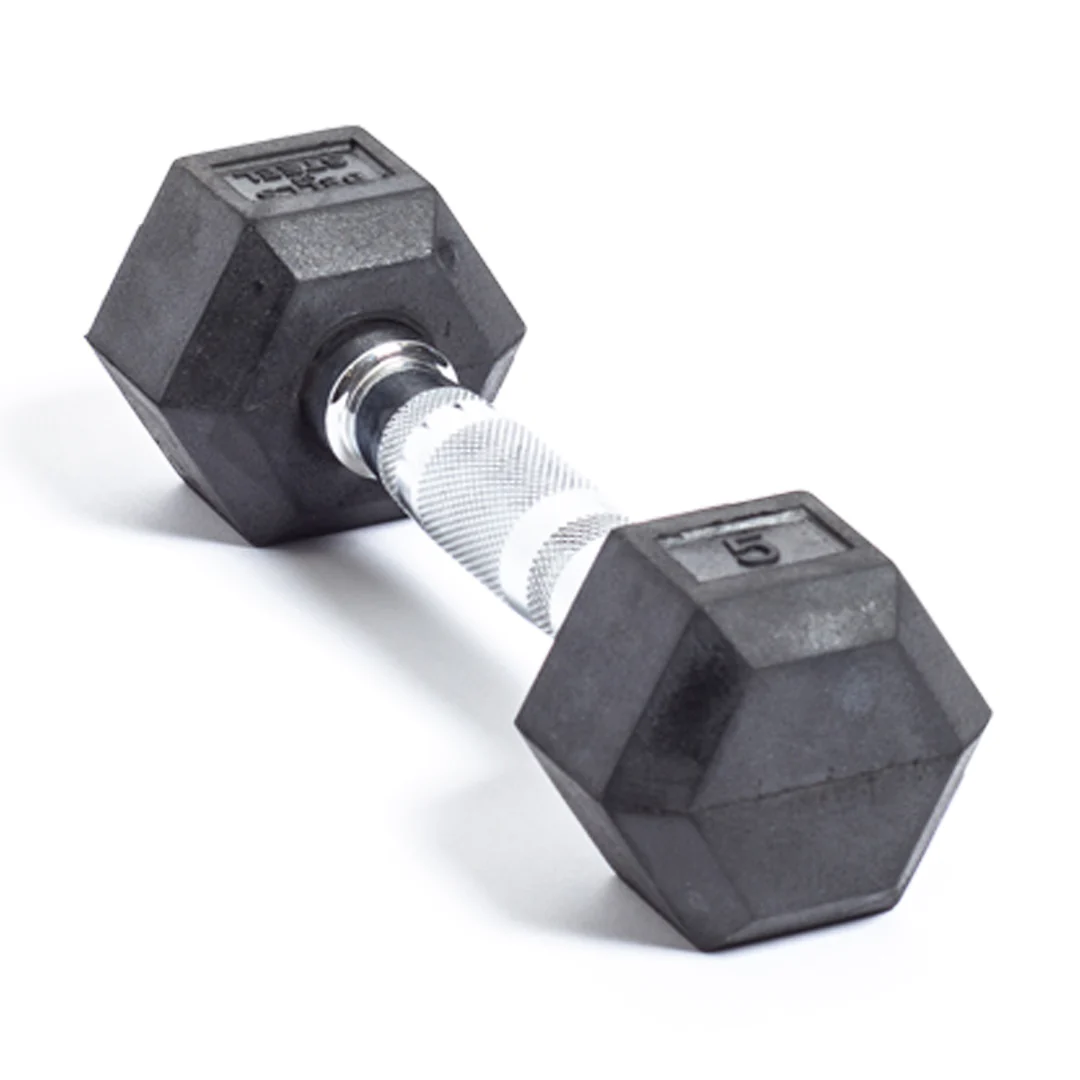 Ergo Rubber Hex Dumbbells - Image 10