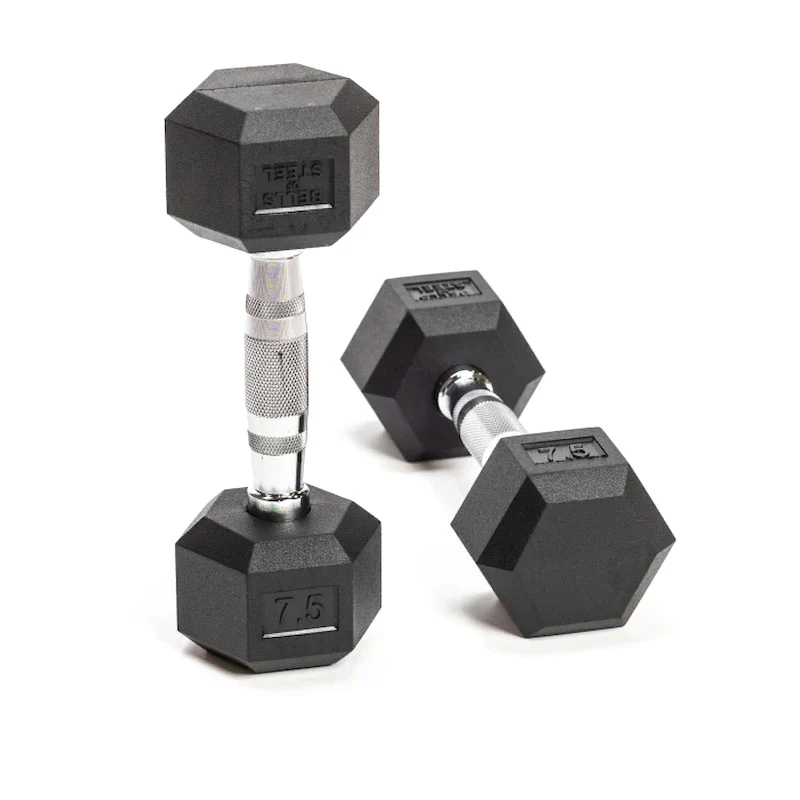 Ergo Rubber Hex Dumbbells - Image 11