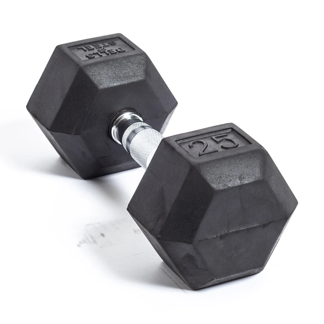 Ergo Rubber Hex Dumbbells - Image 17