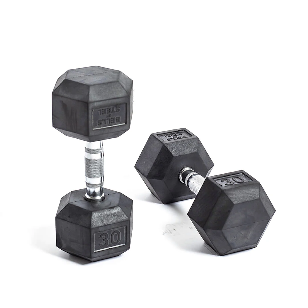 Ergo Rubber Hex Dumbbells - Image 18