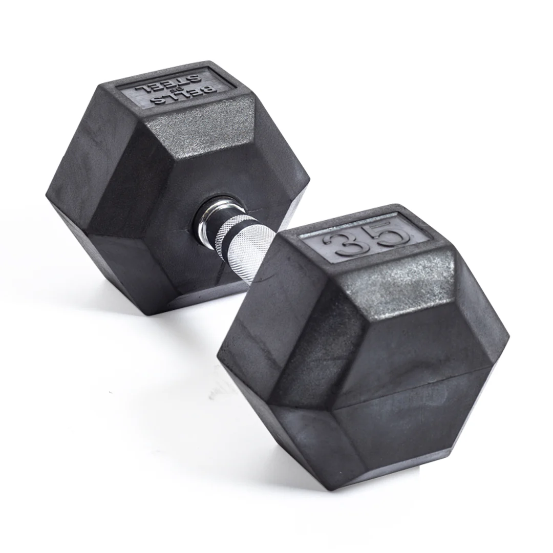 Ergo Rubber Hex Dumbbells - Image 19