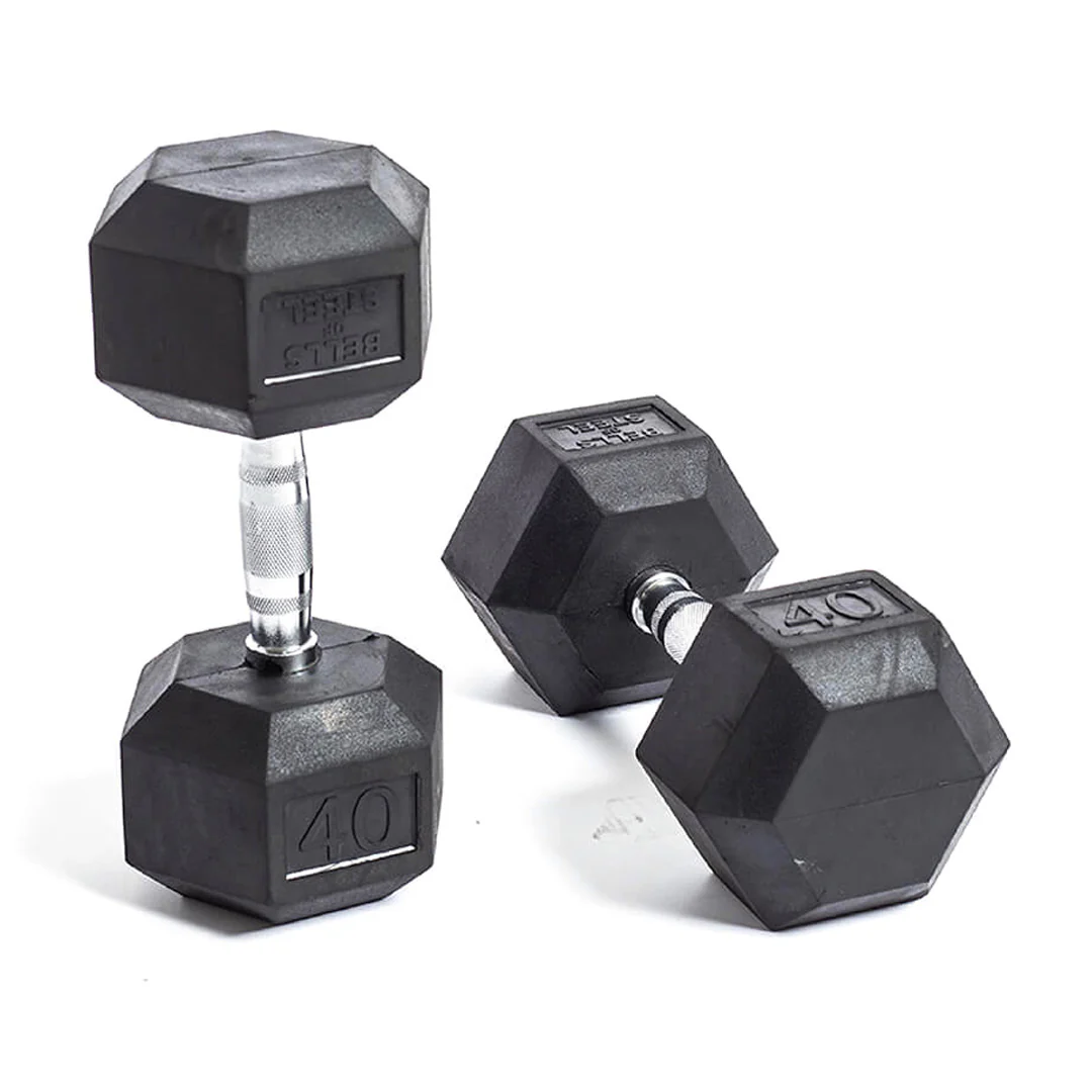 Ergo Rubber Hex Dumbbells - Image 20