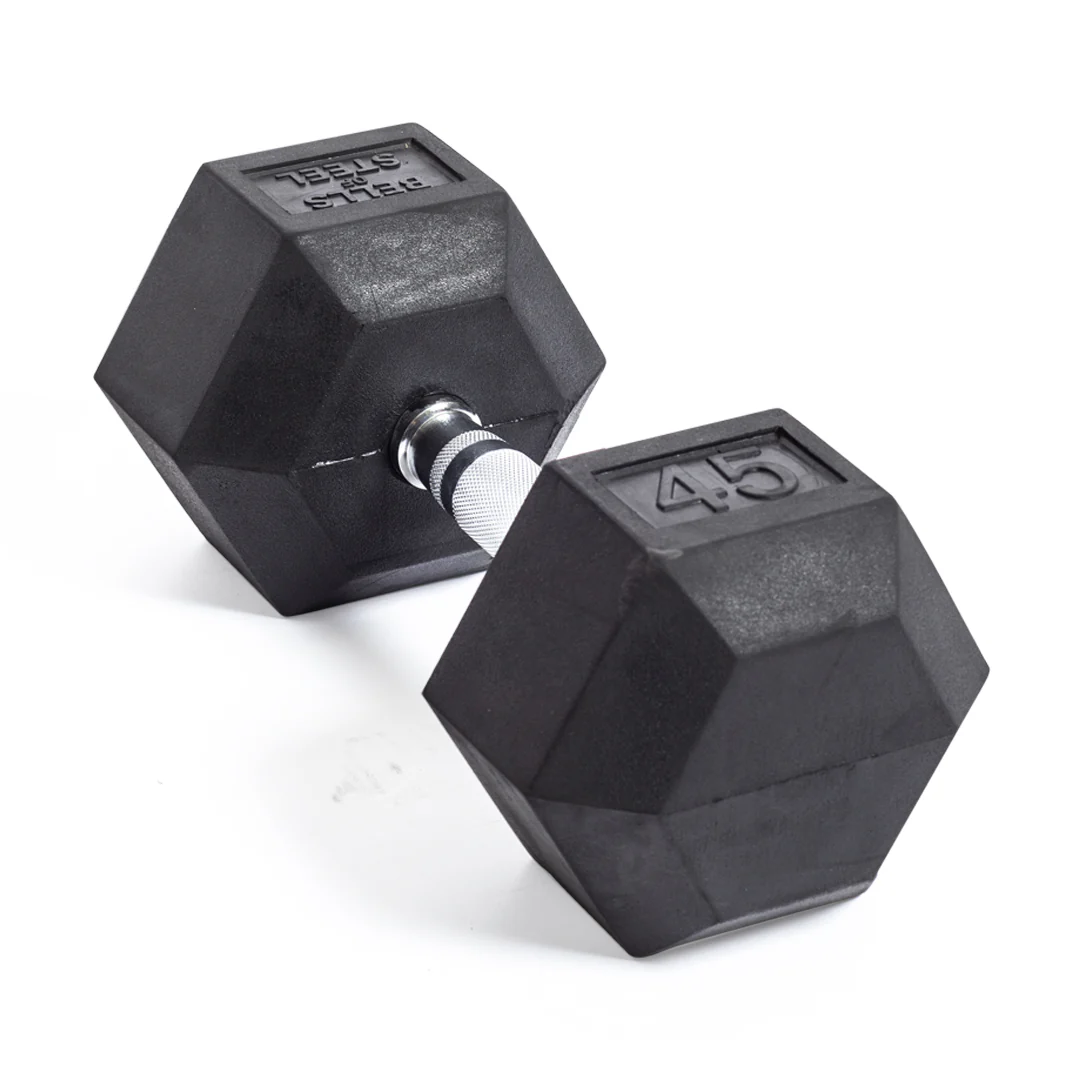 Ergo Rubber Hex Dumbbells - Image 21