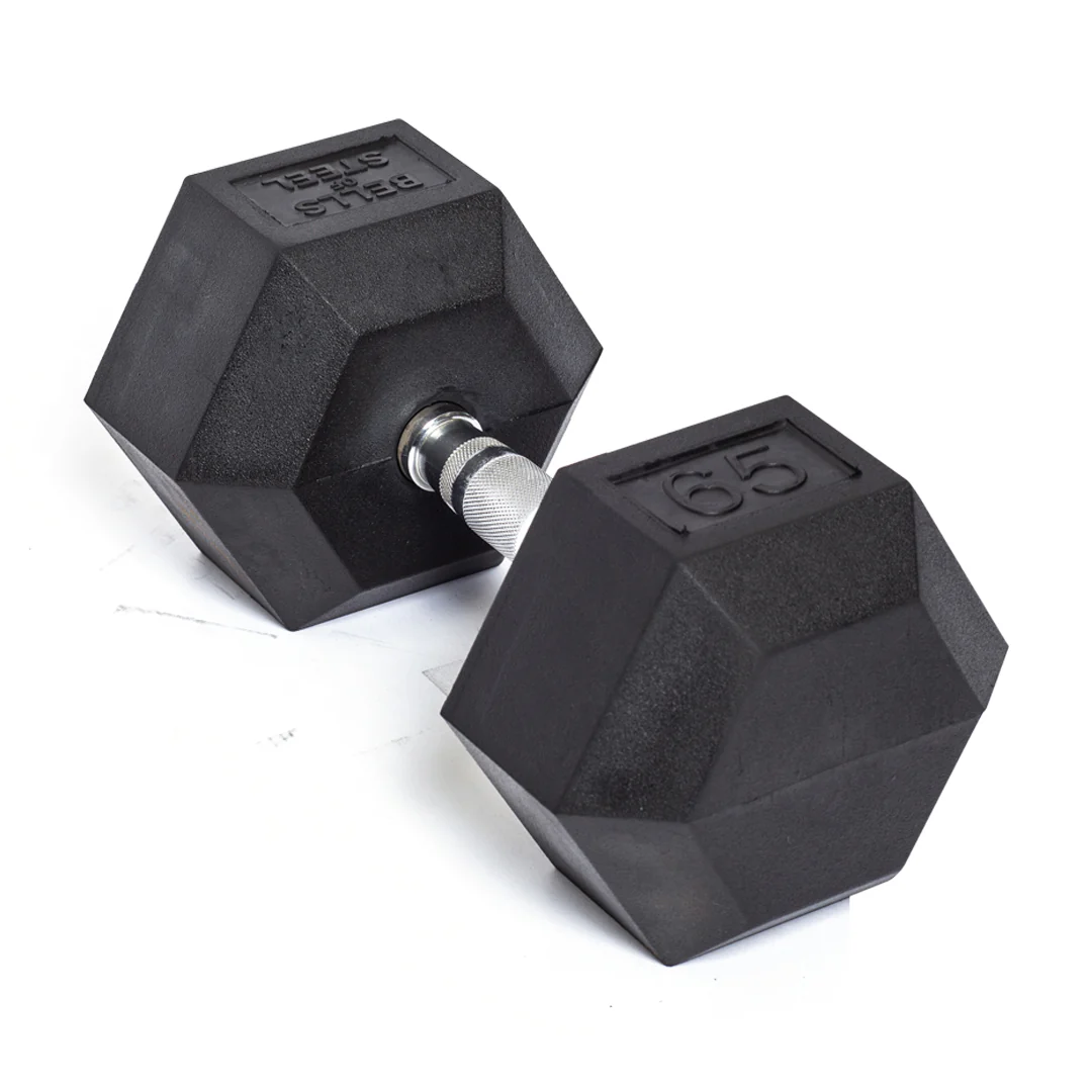Ergo Rubber Hex Dumbbells - Image 24