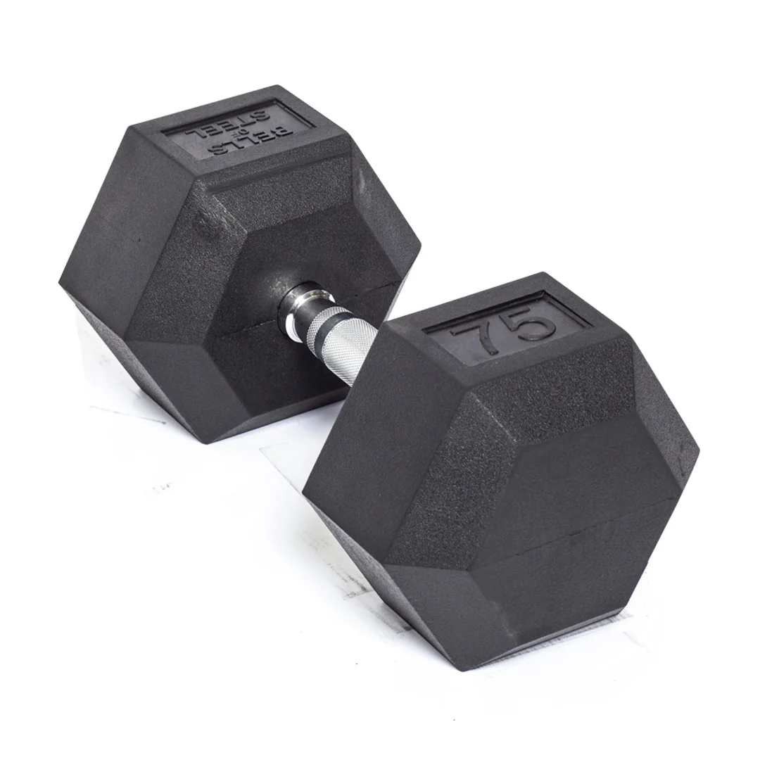Ergo Rubber Hex Dumbbells - Image 26