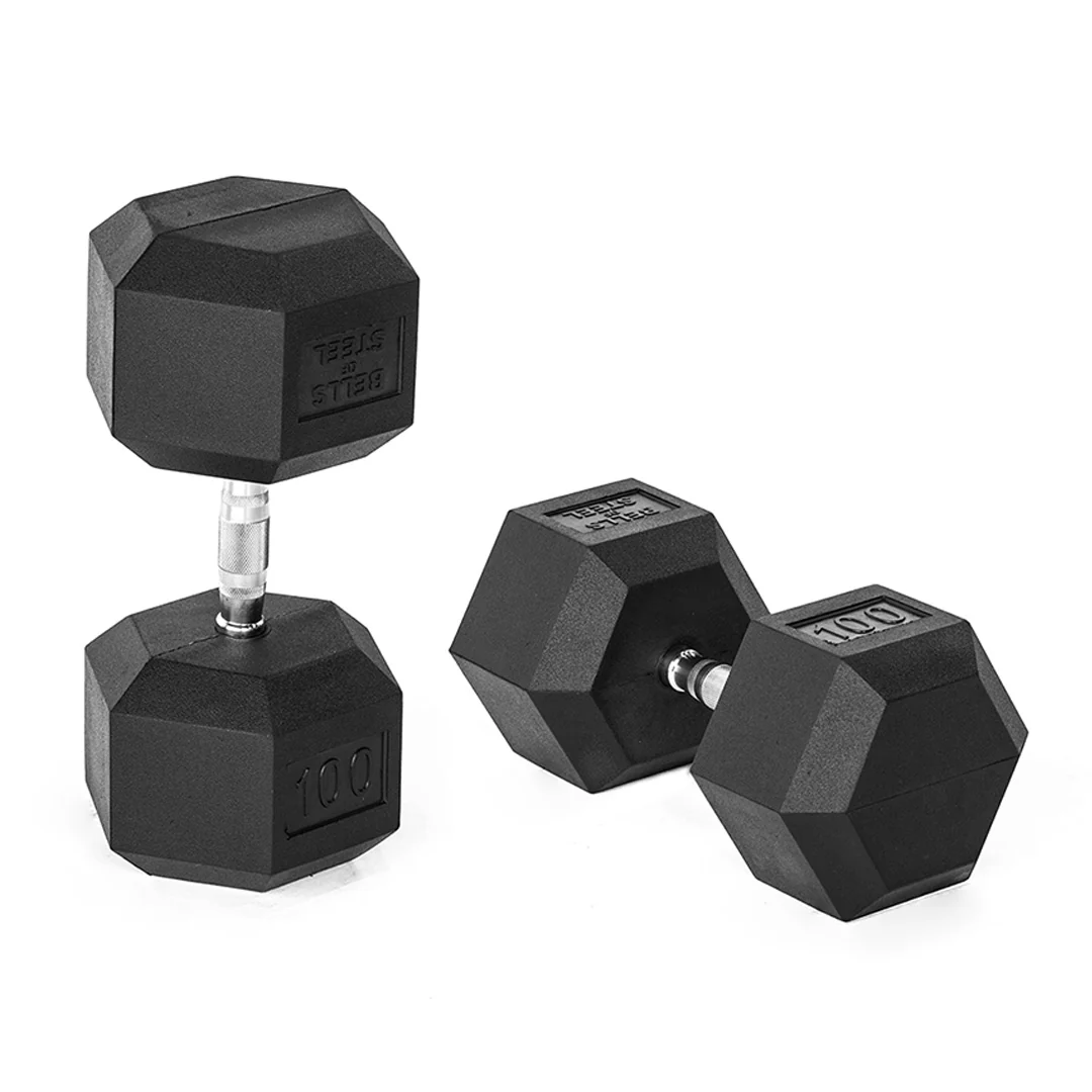 Ergo Rubber Hex Dumbbells - Image 31