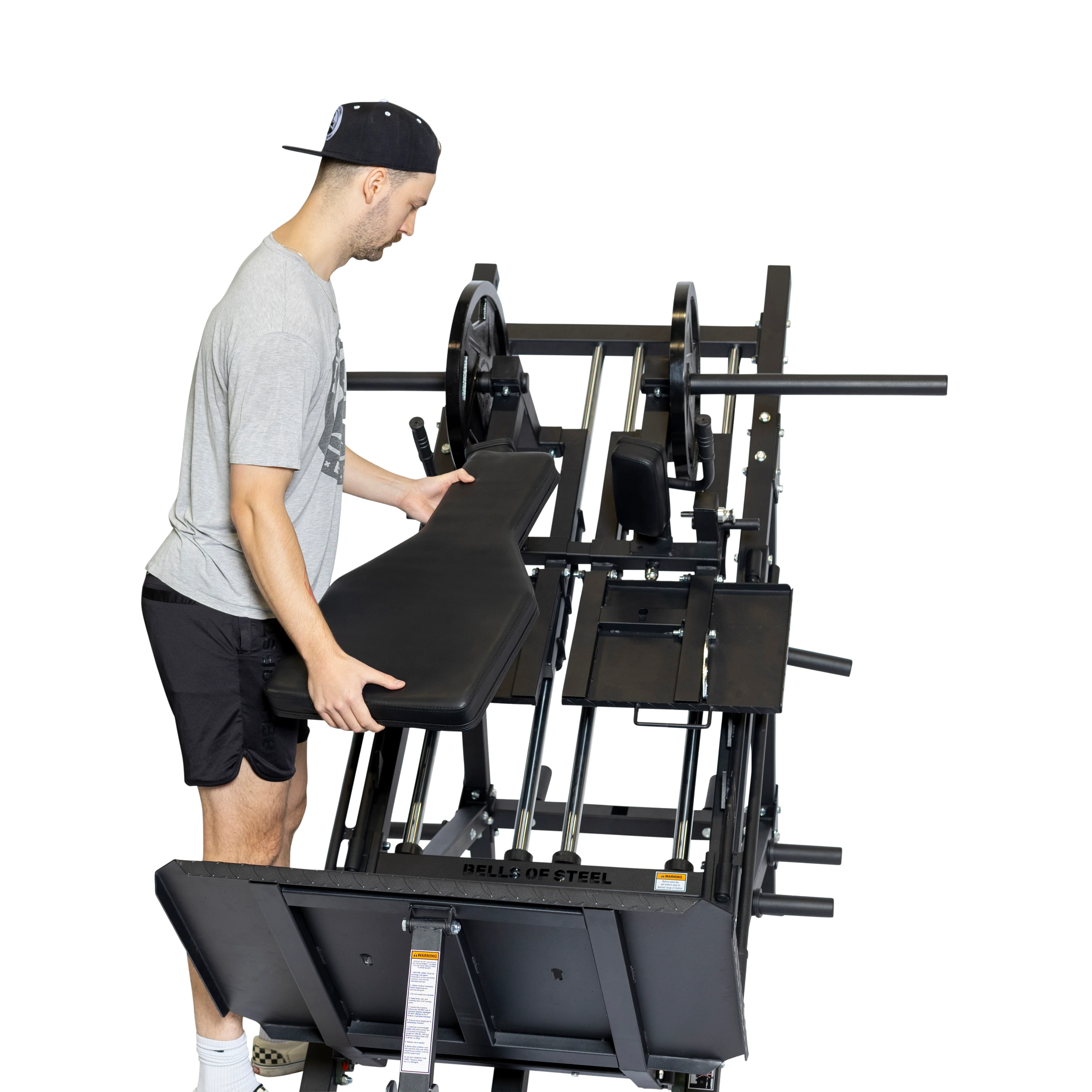 2-in-1 Iso Leg Press & Hack Squat Machine / The Juggernaut - Image 5